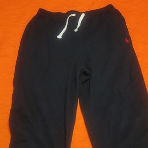 Black Polo sweatpants